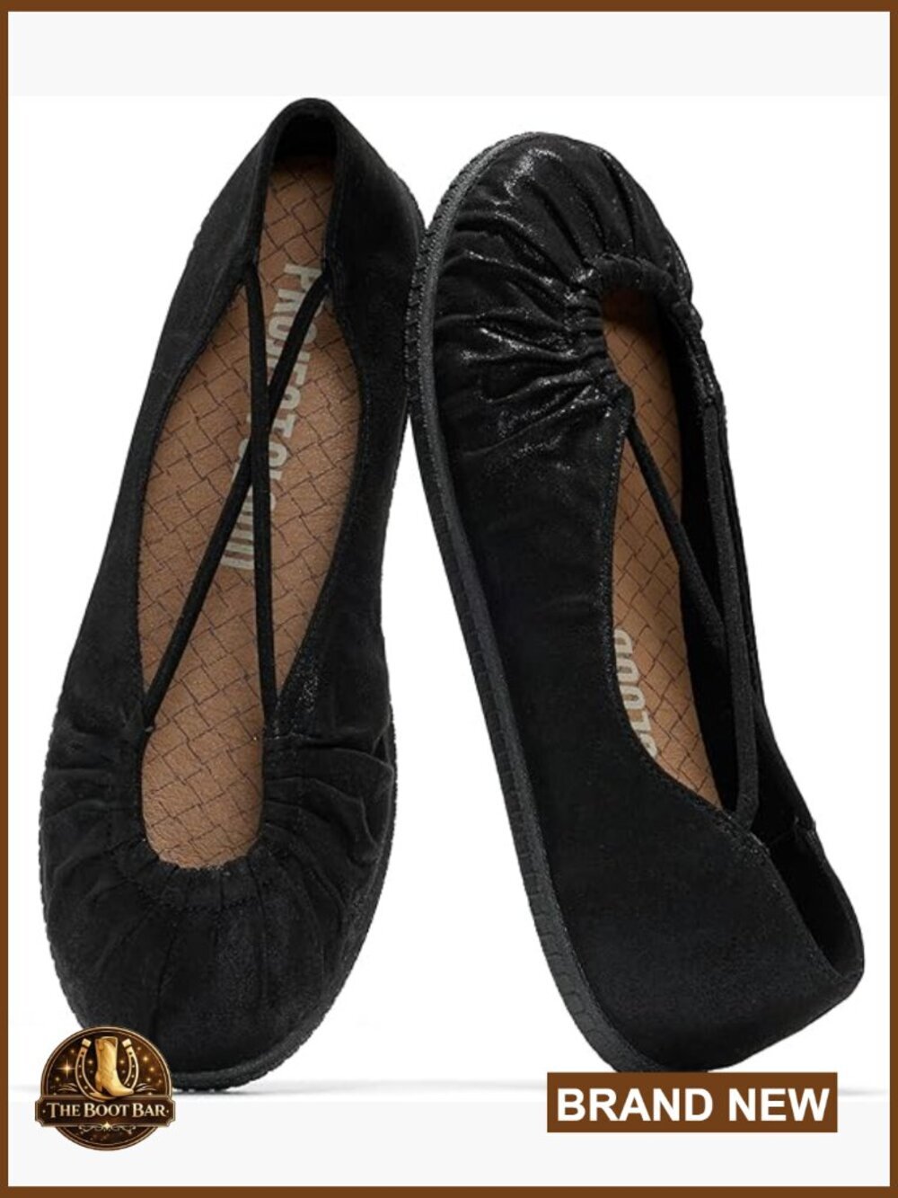 Women Ballet Flats Memory Foam Insole Microsuede Mary Jane Shoes Lightweight